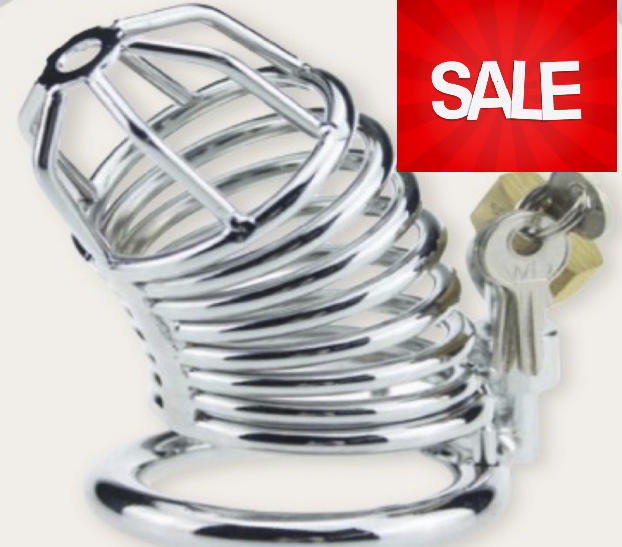 Metal Cock Cage SPIRAL - 1 Size fits Most  - COCK CAGE - ABSOLUTE BARGAIN