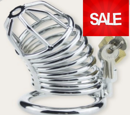 Metal Cock Cage SPIRAL - 1 Size fits Most  - COCK CAGE - ABSOLUTE BARGAIN
