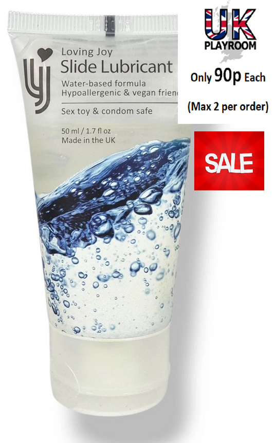 Loving Joy Slide Water Based Lubricant 50ml IN THE SALE (Max 2 per order)