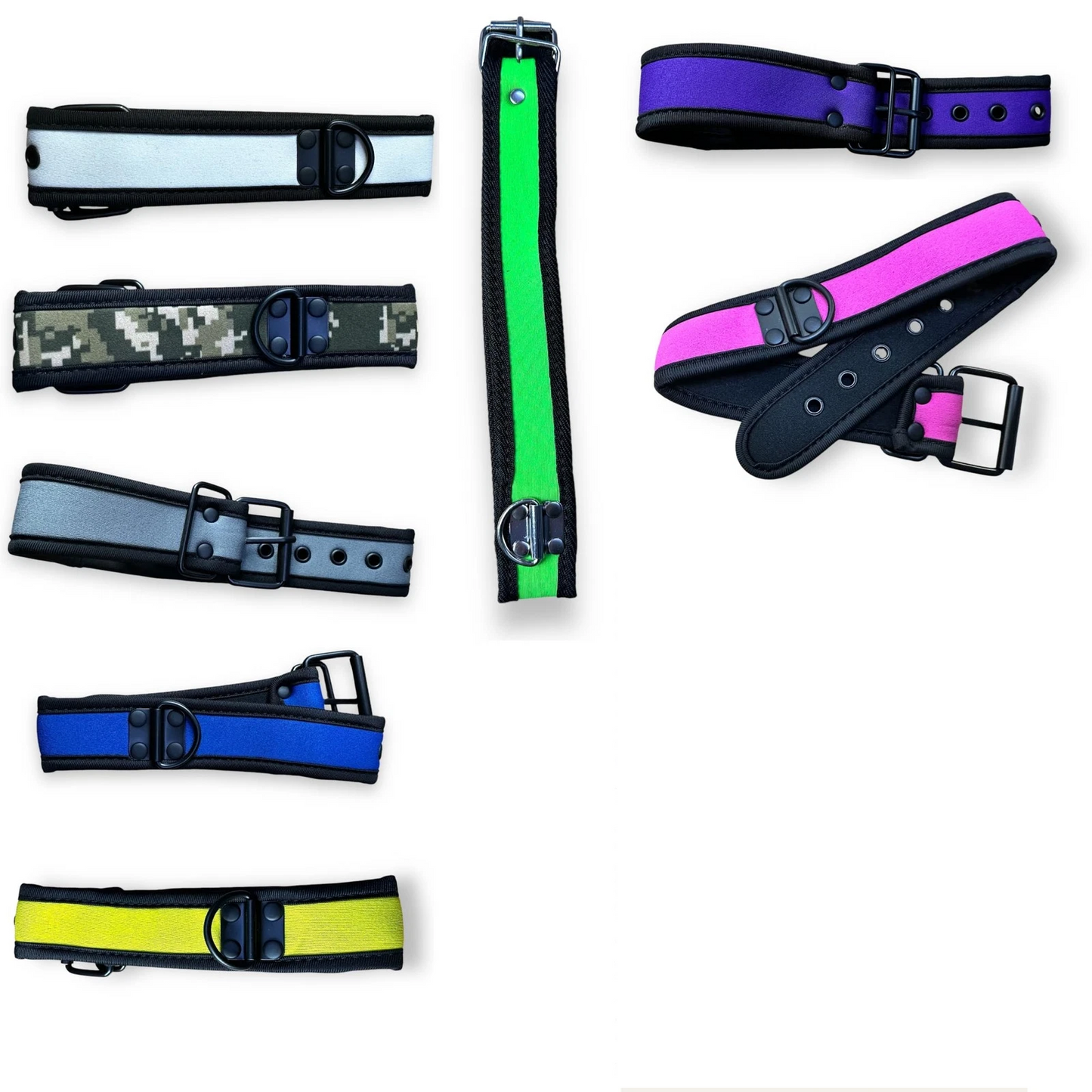 Neoprene Collar with Buckles & Loop - £1 each last few remaining