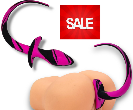 Puppy Tail Red or Blue - IN THE SALE