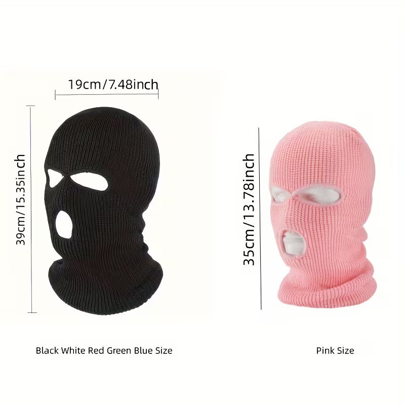 Balaclava - 3 hole - 5 colours