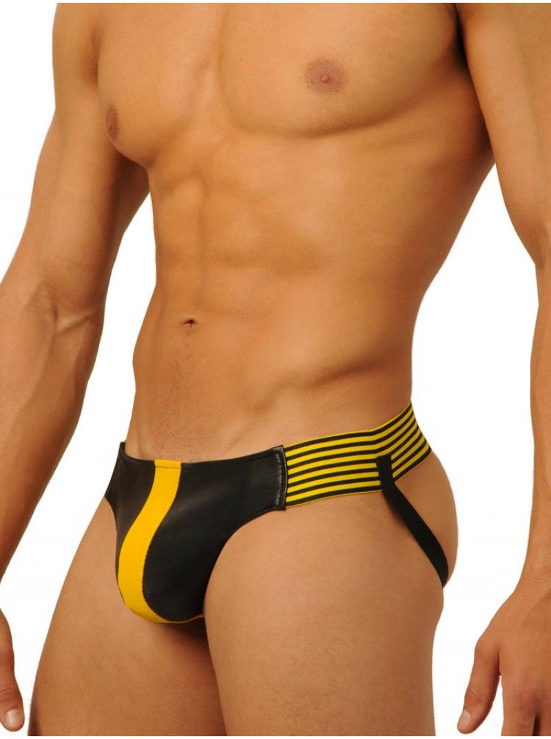 Leather Jock - Yellow