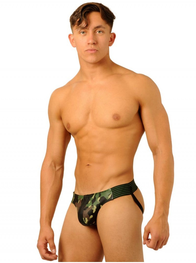 Leather Jock - Camo