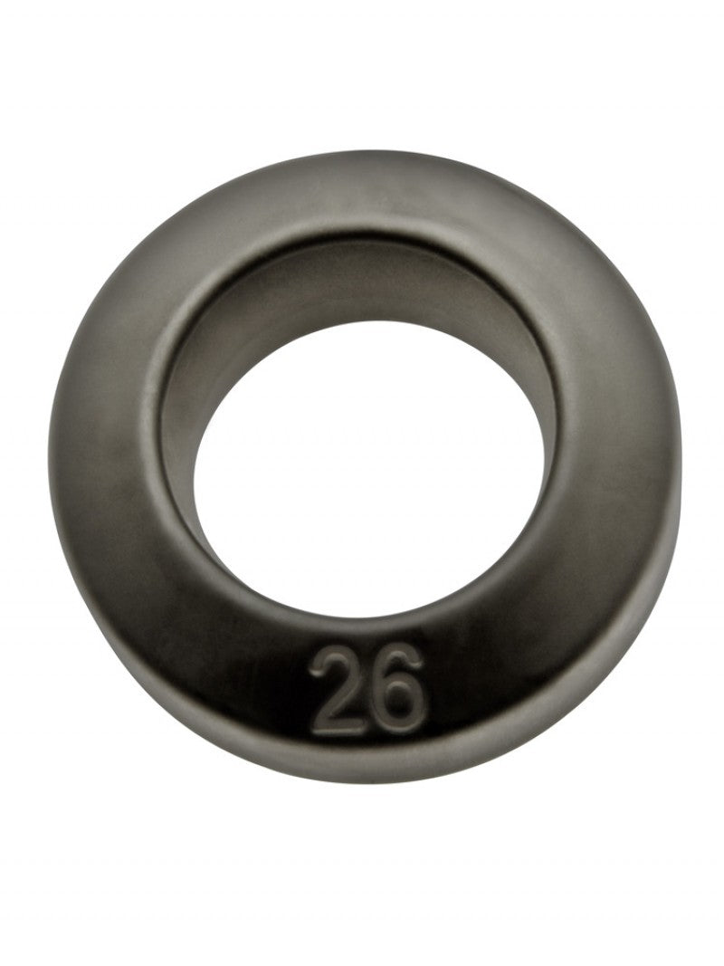 Black Pure Silicone Cock Ring