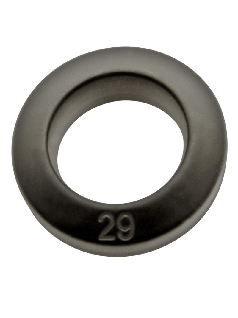 Black Pure Silicone Cock Ring