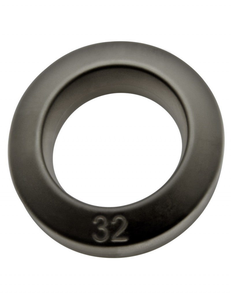 Black Pure Silicone Cock Ring