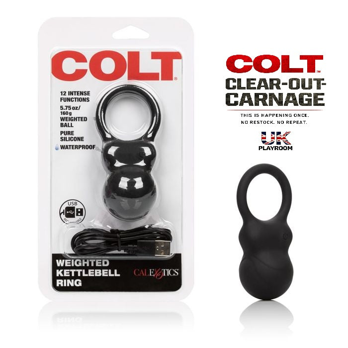 Weighted Kettlebell Ring - CockRing - COLT (Max 2 per Order)