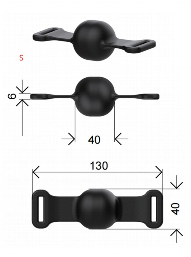 Ball Gag - Small - Silicone