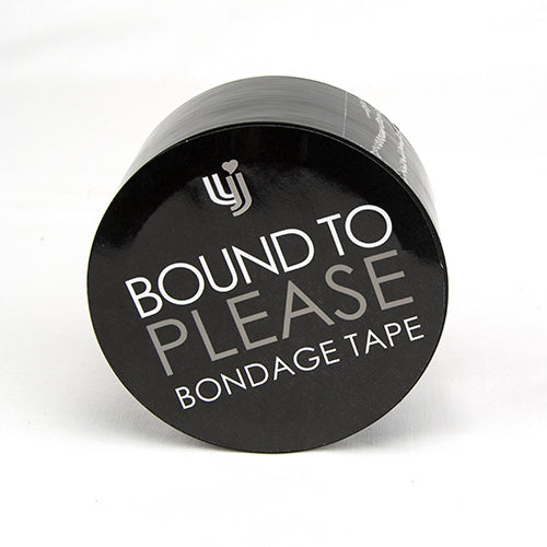 Bondage Tape Black - Bound to Please - MASSIVE ROLL 20 Meters