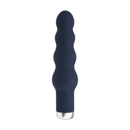 Ribbed Plug - Vibrating - USB Charged
