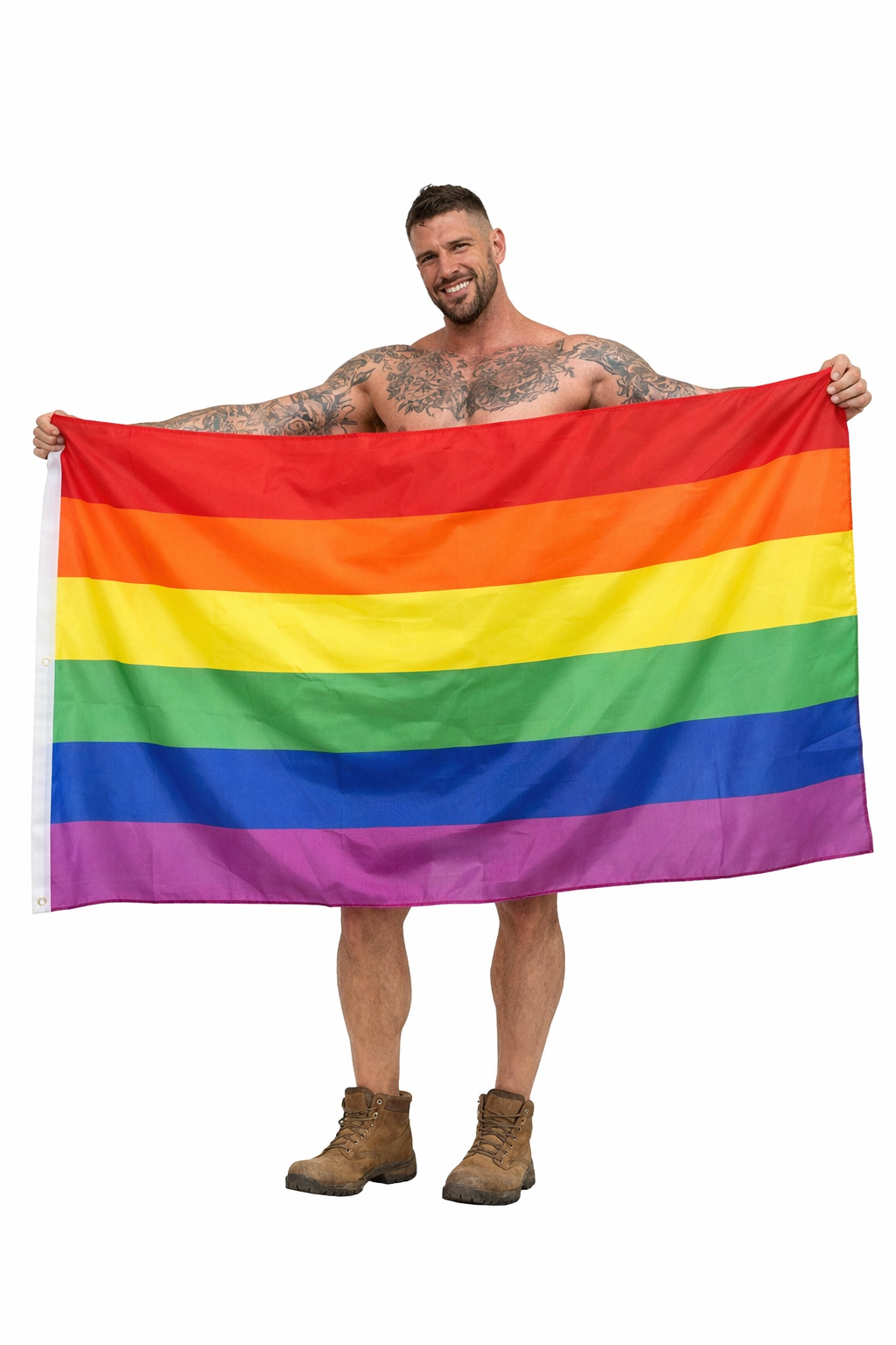 Big Pride Flag - 5x3ft Lightweight Pride Flag - Large