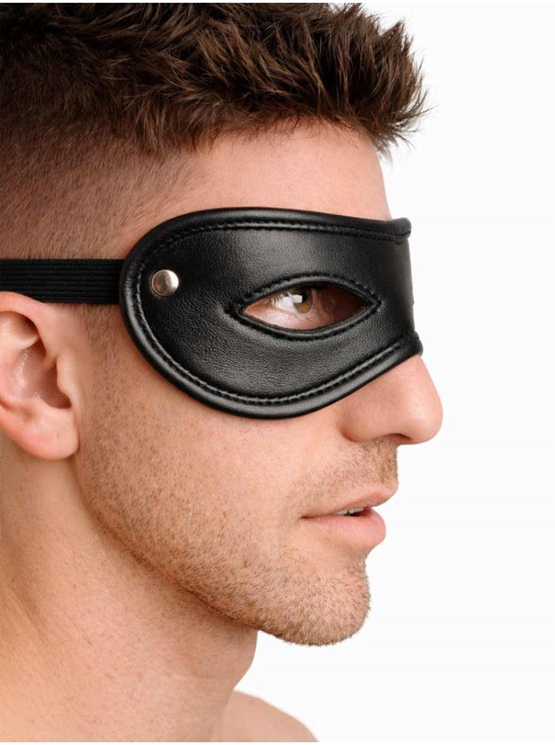 Leather Zorro Mask - Genuine Leather