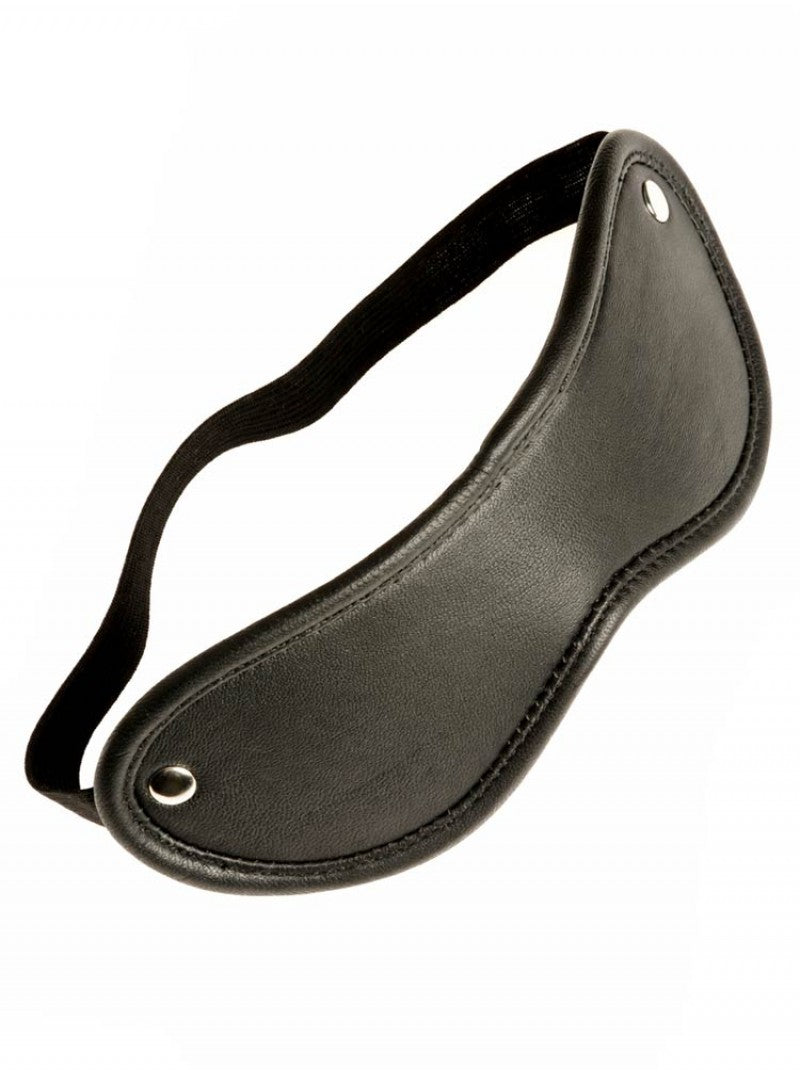 Leather Blindfold - Black