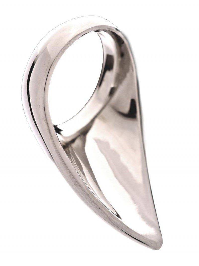 Teardrop Metal CockRing - Its impressive