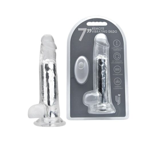 7 Inch Remote Vibrating Dildo