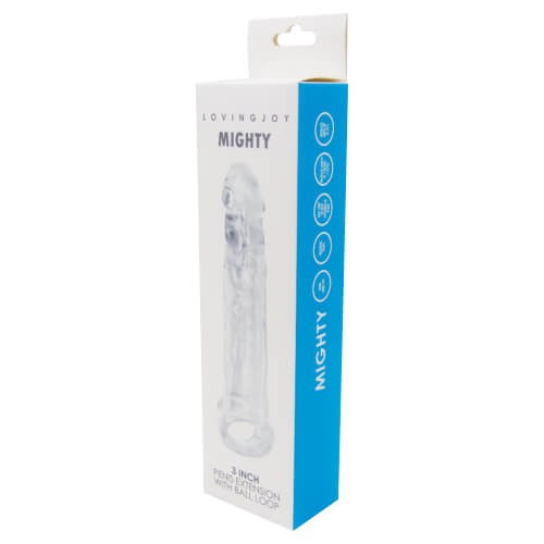 3 Inch Penis Extension with Ball Loop