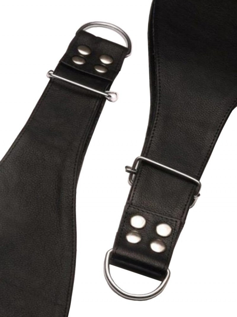 Leather Boot Restraints - Red or Black