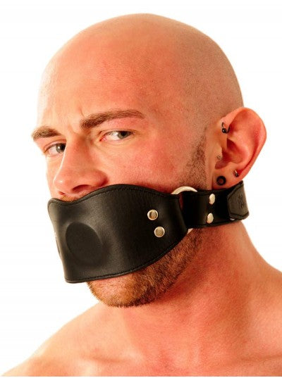 Cock Gag - Leather Pad