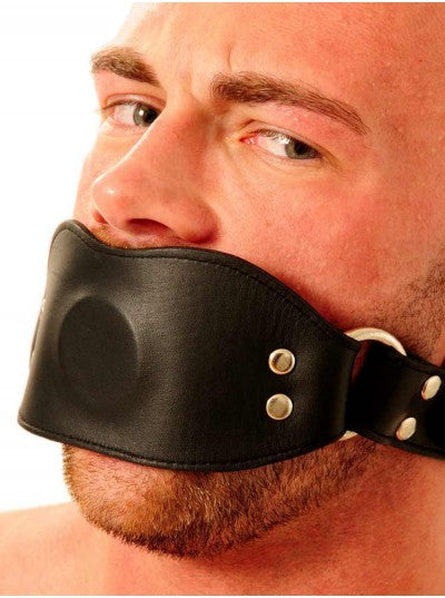 Cock Gag - Leather Pad