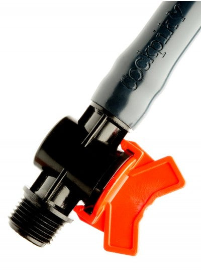 Flexi hose + Valve - 6 inch