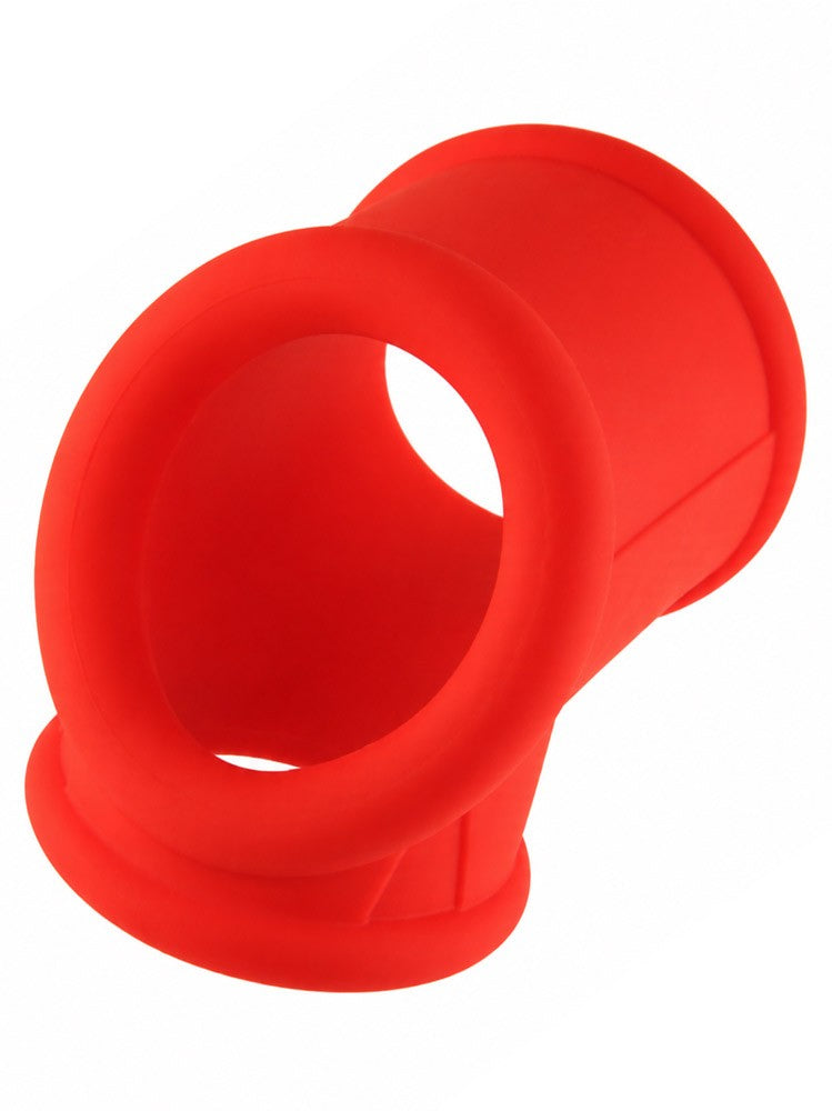 COCK JACKET – Red Silicone