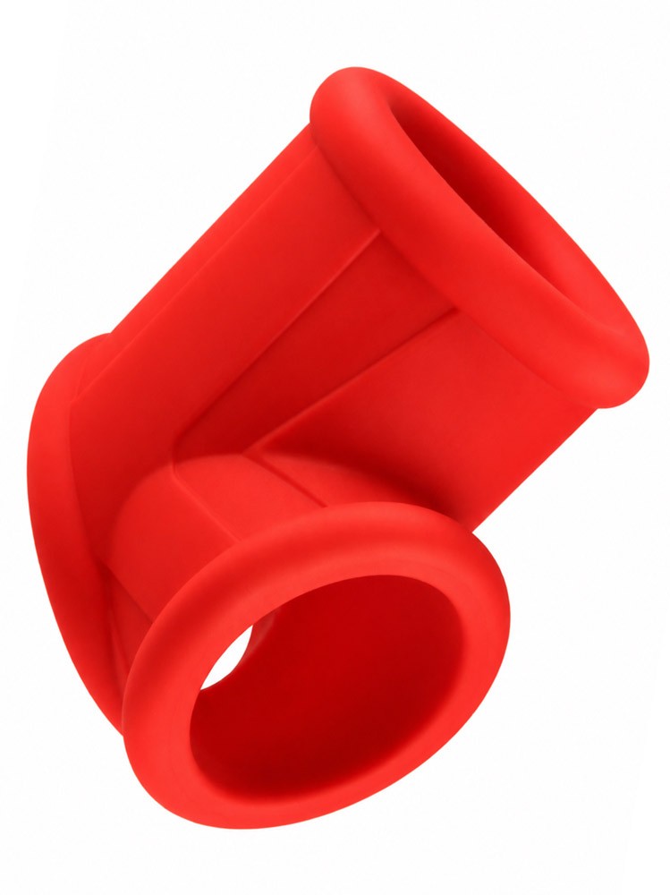 COCK JACKET – Red Silicone