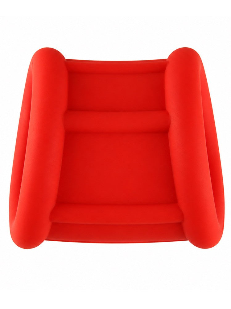 COCK SNOOD – Red Silicone