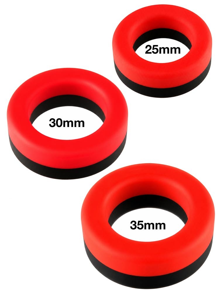 RAGE RING – Silicone Cock Ring - Small/Medium/Large