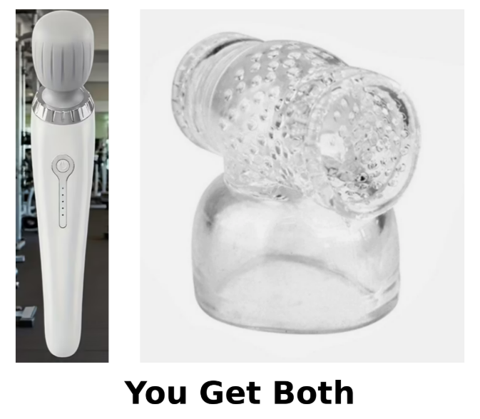 Wand Massage and Attachment - You get Both