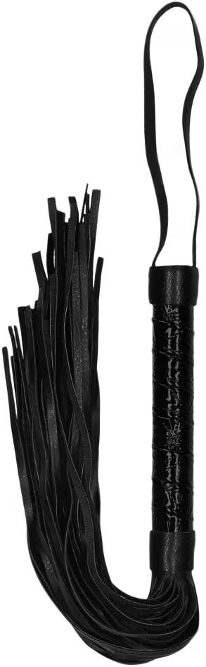 Luxury Vinyl/Faux Leather Whip – Black