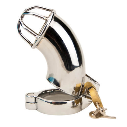 Impound Exhibition Male Chastity Device - REDUCED TO CLEAR