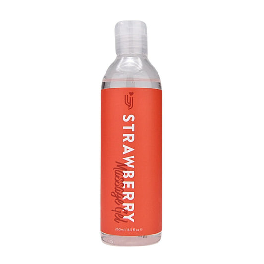Strawberry Massage Gel 250ml - REDUCED TO CLEAR