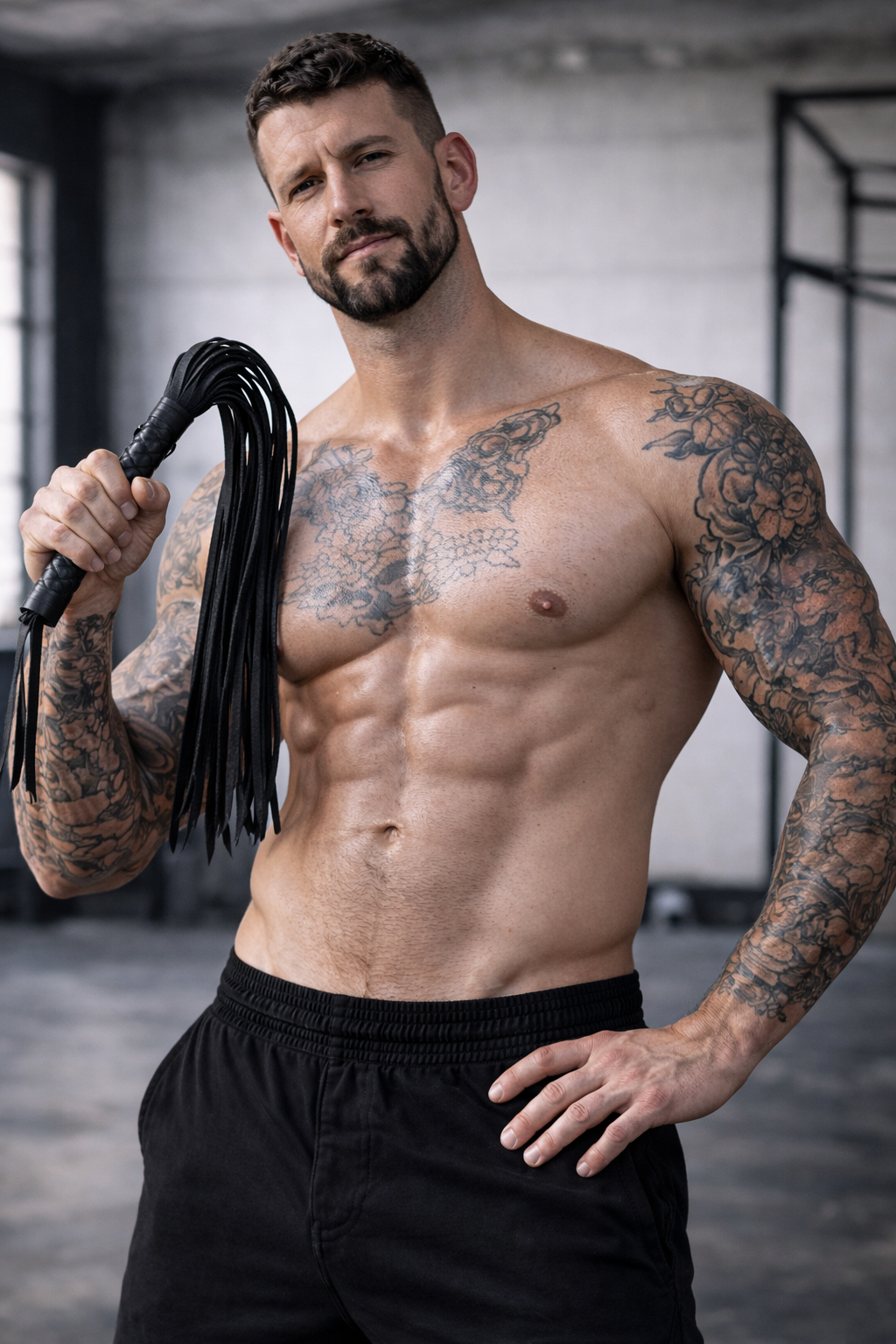 Whip and Flogger in one 20" (50cms)