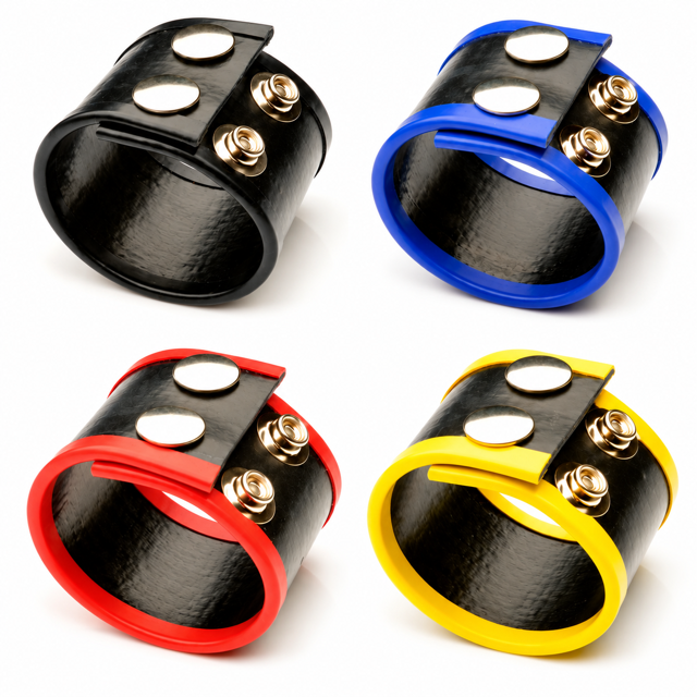 Small Rubber Ball Stretcher Black or Blue or Yellow or Red