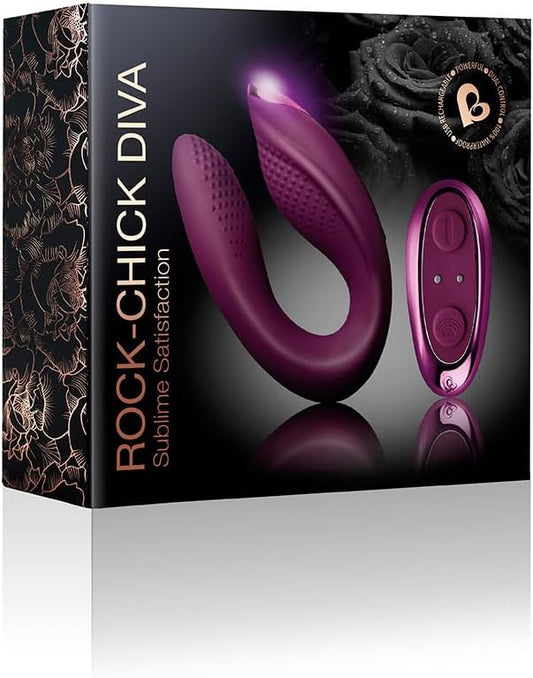 Rock Chick Diva Purple Rocks-Off Vibrator