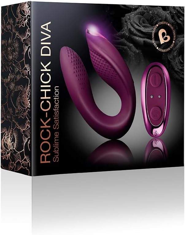 Rock Chick Diva Purple Rocks-Off Vibrator