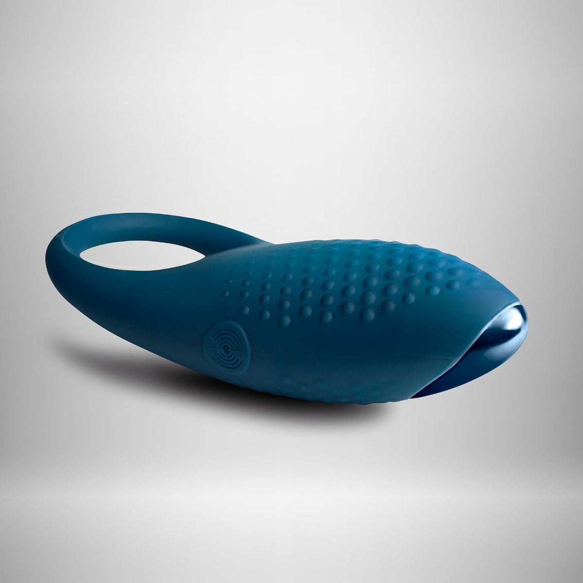 Men-X Empower Silicone Rechargeable Couples Stimulator Ring - Blue