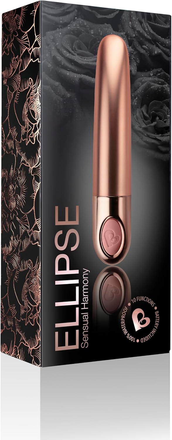 Rocks-Off Vibrator Metallic Dusk Pink One Size