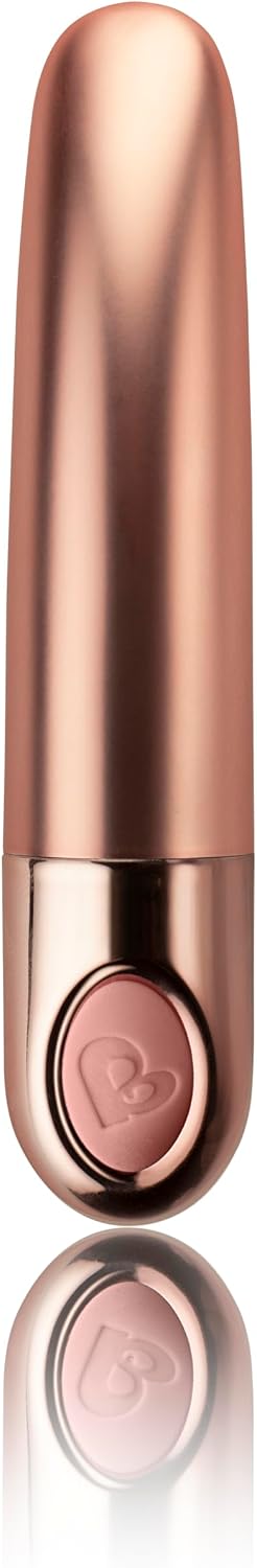 Rocks-Off Vibrator Metallic Dusk Pink One Size