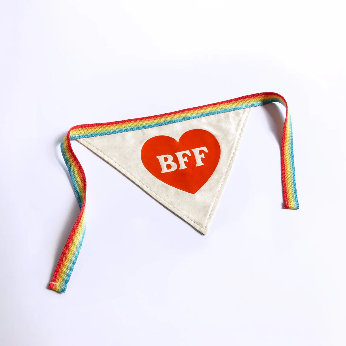 BFF Dog Bandana (Fits a human 30" band)